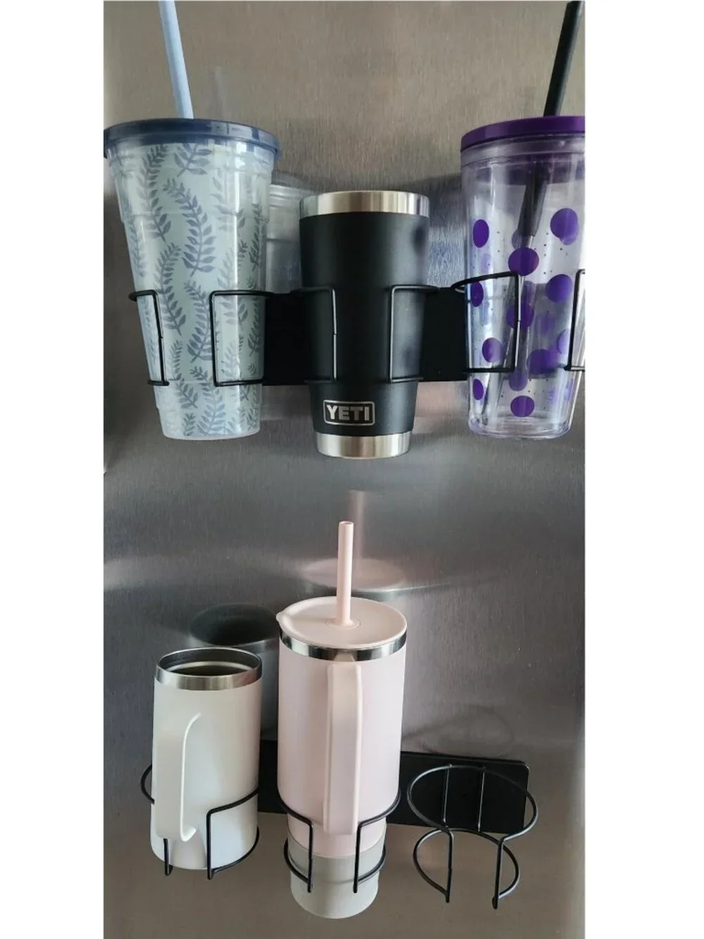 4 Piece Magnetic Tumbler Organizer - New - Picture 1 of 5
